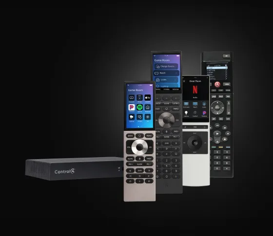 Control4 Smart Home Control Devices and Remotes